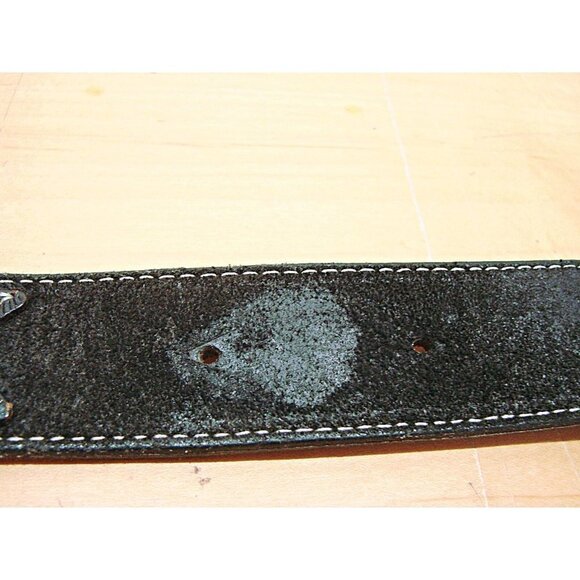 Nocona Leather Belt and 3D Flying Eagle Siskiyou Buckle Size 40 Vintage 1982 USA - Picture 9 of 12